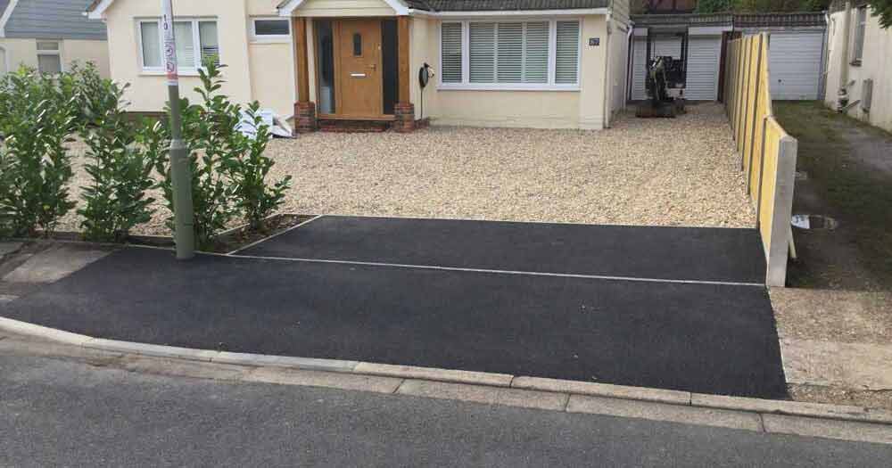Dropped kerb installation in Ipswich, Suffolk
