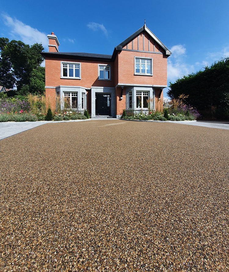 Premium resin bound driveway